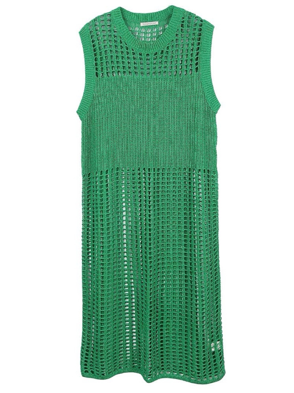 Green Crochet Coverup